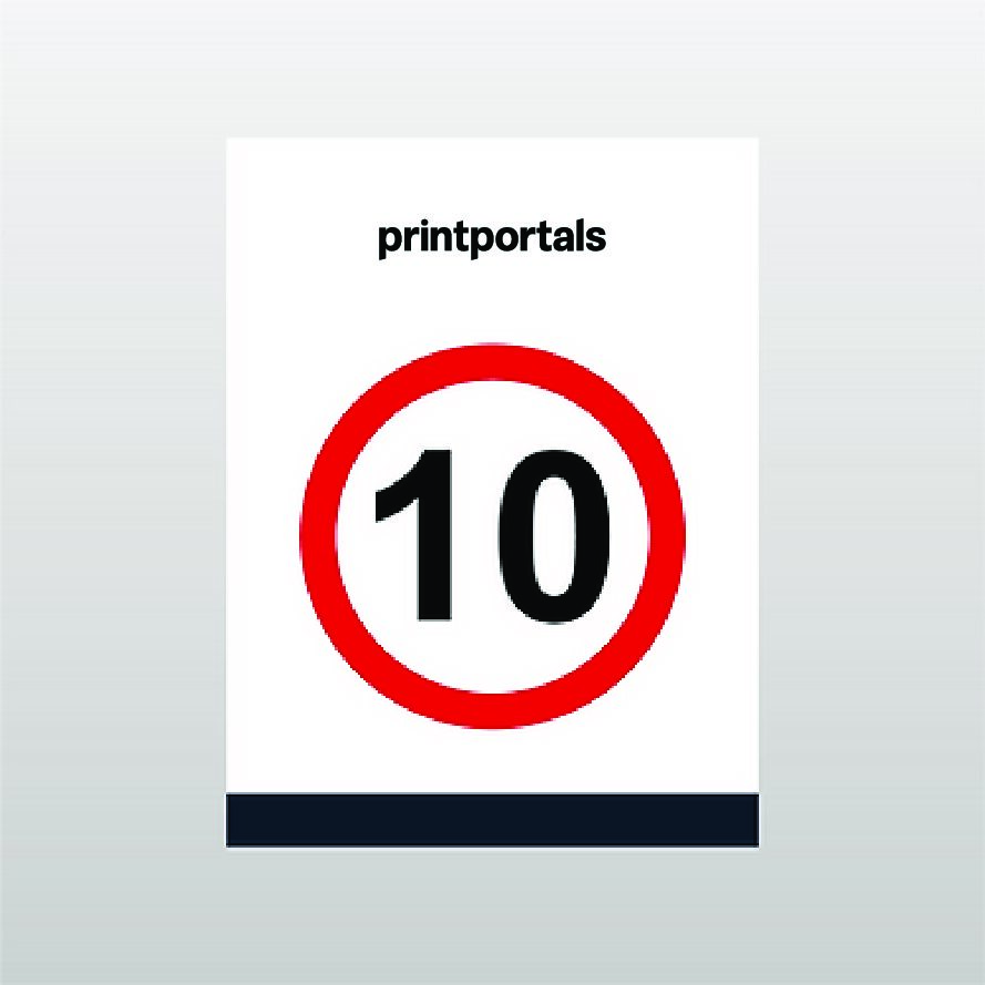10mph Sign