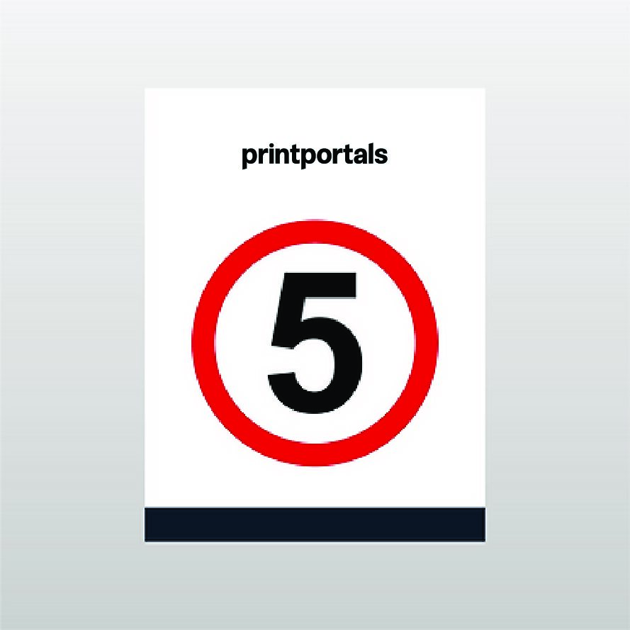 5mph Sign