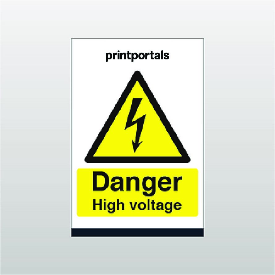 Danger High Voltage Sign