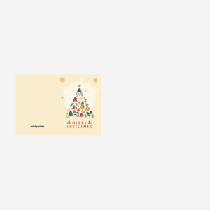 A5 Christmas Greeting Card