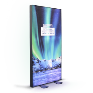 1m × 2m Standard SEG Fabric Free-Standing Lightbox